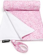 T-Tomi Changing Pad Pink Dots pralna previjalna podloga 50 x 70 cm 1 kos