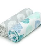 T-Tomi Cloth Towels Poppies brisača Poppies 80x100 cm 2 kos