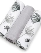 T-Tomi TETRA Cloth Diapers HIGH QUALITY plenice iz blaga Dandelions 70x70 cm 3 kos