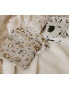 T-Tomi TETRA Cloth Towels EXCLUSIVE COLLECTION brisača Owls 90x100 cm 2 kos