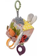 Taf Toys Activity Cube Urban Garden kontrastna viseča igrača z grizljajočim delom 1 kos