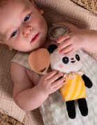Taf Toys Activity Toy Pamela the Panda kontrastna viseča igrača z grizljajočim delom 1 kos