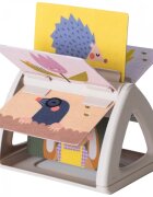 Taf Toys Tummy Time Spining Book Urban Garden vrtljiva knjiga 1 kos