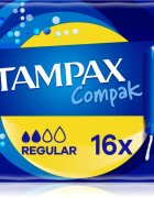 Tampax Compak Regular tamponi z aplikatorjem 16 kos
