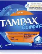 Tampax Compak Super Plus tamponi z aplikatorjem 16 kos
