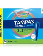 Tampax Pearl Compak Super tamponi z aplikatorjem 36 kos