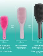 Tangle Teezer The Ultimate Detangler Mini ravna krtača za vse tipe las Runway Pink 1 kos