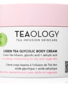 Teaology Green Tea Glycolic Body Cream vlažilna krema za telo z gladilnim učinkom 260 ml