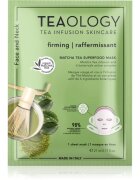 Teaology Matcha Tea Superfood Mask učvrstitvena maska iz platna za konture obraza z matcho 1 kos