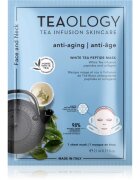 Teaology White Tea Peptide Mask maska iz platna za intenzivno gladitev in posvetlitev kože 21 ml