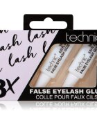 Technic Cosmetics False Eyelash Glue lepilo za umetne trepalnice 3x1 ml