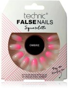 Technic Cosmetics False Nails Squareletto umetni nohti Ombre 24 kos