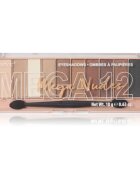 Technic Cosmetics Mega Eyeshadows paleta senčil za oči odtenek Mega Nudes 18 g
