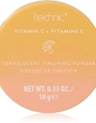 Technic Cosmetics Vitamin C posvetlitveni puder v prahu za žameten videz kože 10 g