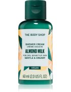 The Body Shop Almond Milk Shower Cream kremasti gel za prhanje z mandljevim mlekom 60 ml
