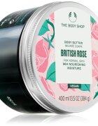 The Body Shop British Rose Body Butter maslo za telo z vonjem vrtnic 400 ml
