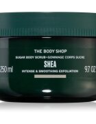 The Body Shop Shea Body Scrub sladkorni piling za telo z karitejevim maslom 250 ml