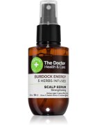 The Doctor Burdock Energy 5 Herbs Infused krepilni serum za obremenjene lase in lasišče 89 ml