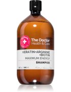 The Doctor Keratin + Arginine + Biotin Maximum Energy keratinski šampon za krepitev in sijaj las 946 ml