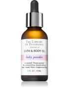 The Library of Fragrance Baby Powder olje za telo za kopel uniseks 60 ml