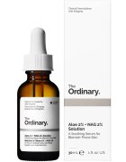 The Ordinary Aloe 2% + NAG 2% Solution pomirjajoči serum proti aknam 30 ml