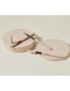 thim Artist Touch Brow Duo obojestranski svinčnik za obrvi s krtačko odtenek 01 Cocoa Brown 0.6 g