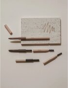 thim Artist Touch Brow Duo obojestranski svinčnik za obrvi s krtačko odtenek 01 Cocoa Brown 0.6 g