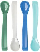 Tiny Twinkle Silicone Baby Spoons žlička Boy 4 kos