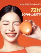 TIRTIR Mask Fit AI Filter Cushion dolgoobstojni tekoči puder v gobici z mat učinkom odtenek 15C Fair Porcelain 18 g
