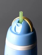 Tommee Tippee Active Cup skodelica s slamico Blue 12m+ 1 kos