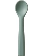 Tommee Tippee EasiStick™ Silicone Bowl & Spoon silikonska posoda s priseskom 4m+ Green 1 kos