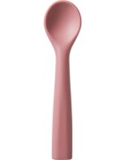 Tommee Tippee EasiStick™ Silicone Bowl & Spoon silikonska posoda s priseskom 4m+ Pink 1 kos