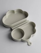 Tommee Tippee EasiStick™ Silicone Foldable Plate škatla za malico 4m+ Green 1 kos