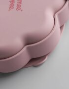 Tommee Tippee EasiStick™ Silicone Foldable Plate škatla za malico 4m+ Pink 1 kos