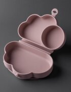 Tommee Tippee EasiStick™ Silicone Foldable Plate škatla za malico 4m+ Pink 1 kos
