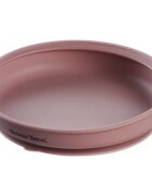Tommee Tippee EasiStick™ Silicone Weaning Plate krožnik s priseskom 4m+ Pink 1 kos