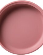 Tommee Tippee EasiStick™ Silicone Weaning Plate krožnik s priseskom 4m+ Pink 1 kos