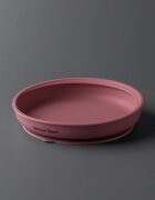 Tommee Tippee EasiStick™ Silicone Weaning Plate krožnik s priseskom 4m+ Pink 1 kos