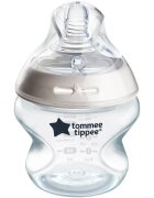 Tommee Tippee Natural Start Anti-Colic samosterilizacijska steklenička za dojenčke Slow Flow 0m+ 1 kos
