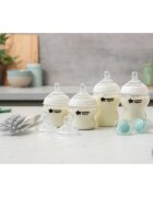 Tommee Tippee Natural Start Anti-Colic set za dojenčke samosterilizacijski 0 m+ White