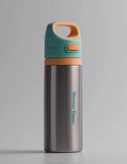 Tommee Tippee On The Go termovka iz nerjavnega jekla s silikonskim ustnikom 24m+ 500 ml