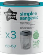 Tommee Tippee Simplee nadomestna kaseta 3 kos