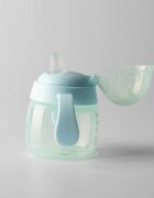 Tommee Tippee Transition Spout Cup lonček ki ne pušča 4m+ Blue 150 ml