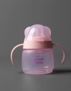 Tommee Tippee Transition Spout Cup lonček ki ne pušča 4m+ Pink 150 ml