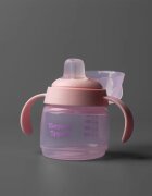 Tommee Tippee Transition Spout Cup lonček ki ne pušča 4m+ Pink 150 ml
