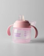 Tommee Tippee Transition Spout Cup lonček ki ne pušča 4m+ Pink 150 ml