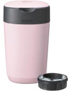 Tommee Tippee Twist & Click Pink koš za plenice + vložek za koš 1 kos