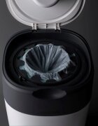 Tommee Tippee Twist & Click White koš za plenice + vložek za koš 1 kos