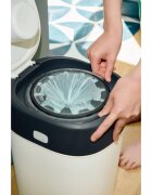 Tommee Tippee Twist & Click White koš za plenice + vložek za koš 1 kos