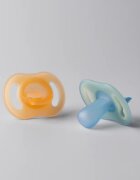 Tommee Tippee Ultra Light Night duda 6-18m Orange/ Blue 2 kos